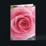 Pink Rose Personalised Wife Birthday Card<br><div class="desc">Greeting card pink rose wife birthday card. Customise this birthday card with any text then have it printed and sent to you or instantly download it to your mobile device. Should you require any help with customising then contact us through the link on this page. Floral photography personalised wife birthday...</div>