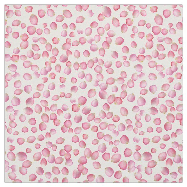 Pink rose petals fabric (Swatch)