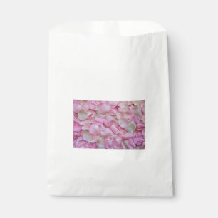 Pink Rose Petals Favour Bags