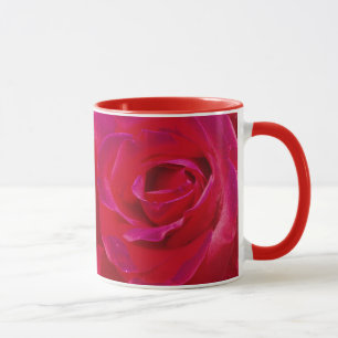 Pink Rose Petals Mug