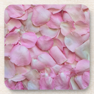 Pink Rose Petals Pattern-31940 Coaster