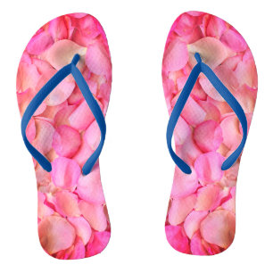Pink Rose Petals Pattern-31940 Jandals
