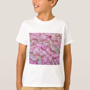 Pink Rose Petals T-Shirt