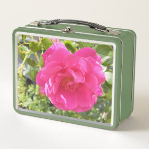 Pink Rose /Pink Rose#2 Metal Lunch Box
