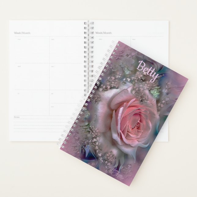 Pink Rose Planner (Display)