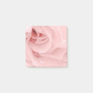 Pink Rose Post It Notes