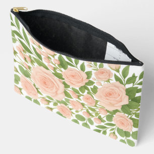 Pink Rose Print Cut Sew Bag