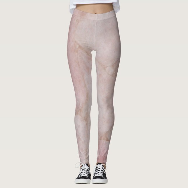 Pink Rose Quartz Leggings (Front)