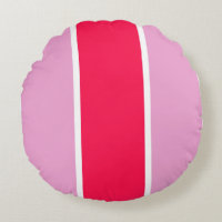Pink rose, red and white lines