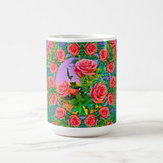 Pink Rose Rings  Coffee Mug