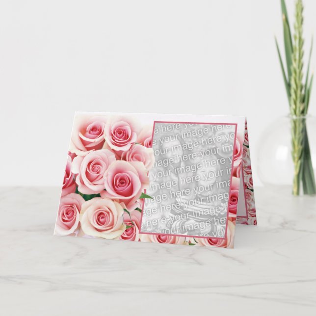 Pink Rose Romance - Template (Front)