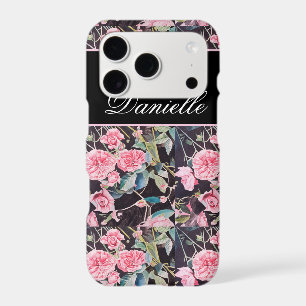 Pink Rose Roses Watercolor Vintage Customizable
