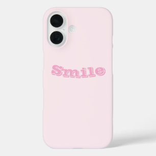 Pink Rose Soft Pale White Pastel Solid Colour iPhone 16 Case