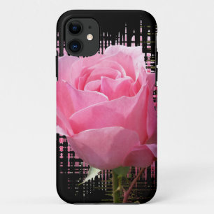 pink rose splash Case-Mate iPhone case