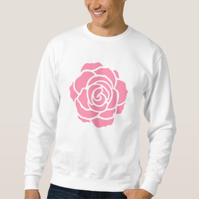 Pink Rose Sweatshirt (Front)