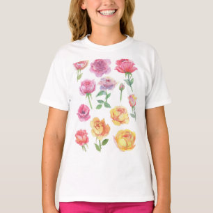 Pink rose T-Shirt