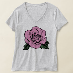 pink rose T-Shirt
