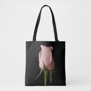Pink Rose Tote Bag