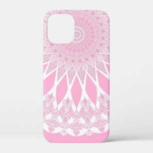 Pink Rose Tristyns Mandala iPhone 12 Mini Case