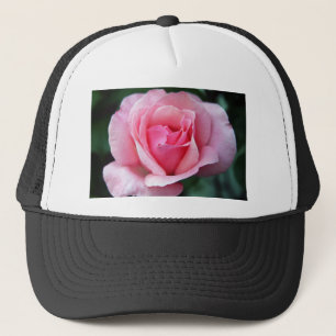 Pink Rose Trucker Hat