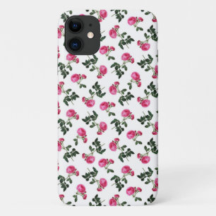 Pink Rose Wallpaper Pattern Case-Mate iPhone Case