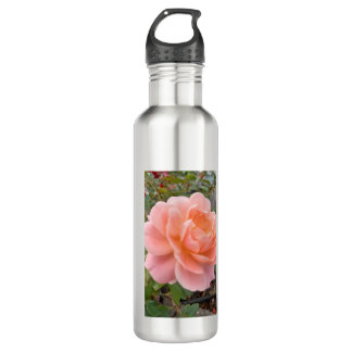 Pink Rose Water Bottle