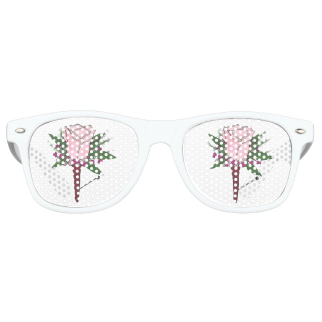 Pink Rose Wedding Prom Boutonniere Flower Shades (Front)