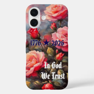 Pink Roses 250th Birthday iPhone / iPad case