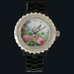 PINK ROSES AND JASMINES,FLORAL MONOGRAM<br><div class="desc">Elegant , colourful,  romantic vintage style floral design
Red, pink roses, green leaves, white jasmines  by BALDESIGN3D.</div>
