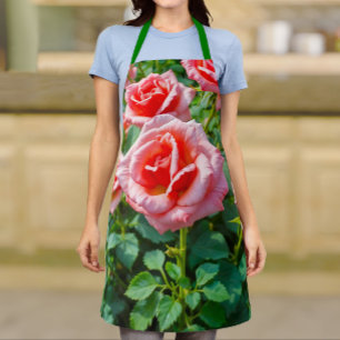 Pink Roses Apron