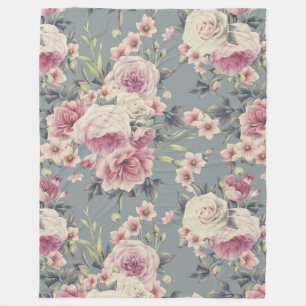 pink roses blanket
