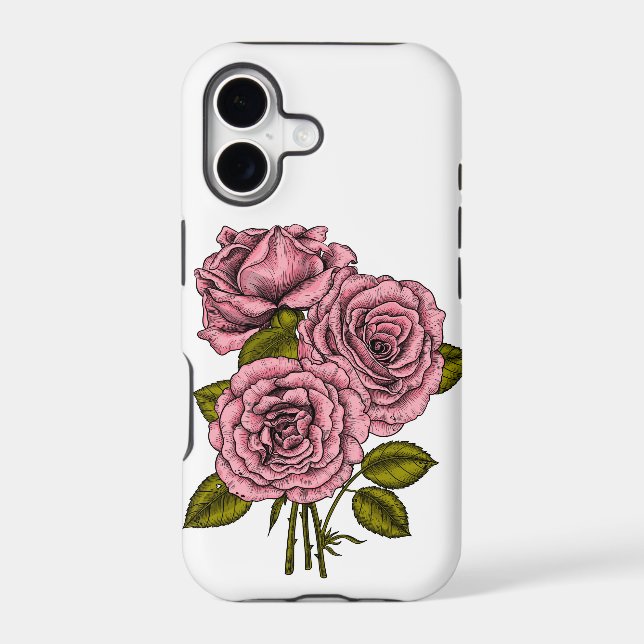 Pink roses bouquet (Back)