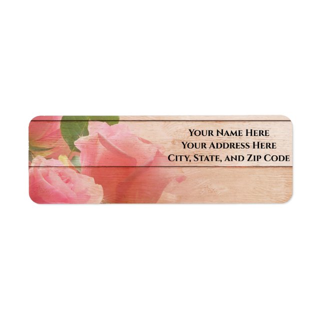 Pink Roses Design (Front)