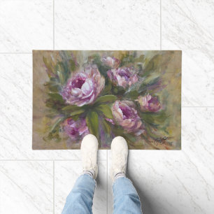 Pink Roses Doormat