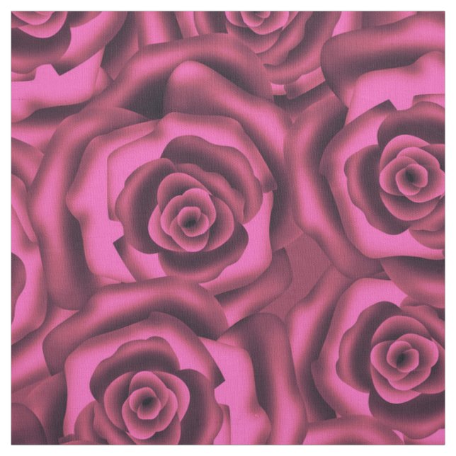 Pink roses fabric (Swatch)