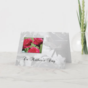 Pink Roses for Mum on Mothers Day Card