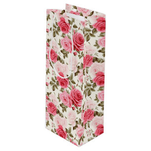 Pink Roses Gift Bag