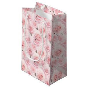 Pink Roses Gift Bag