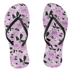 Pink roses Jandals