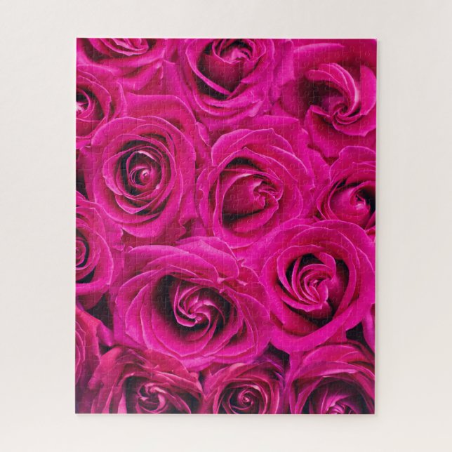 PINK ROSES JIGSAW PUZZLE (Vertical)