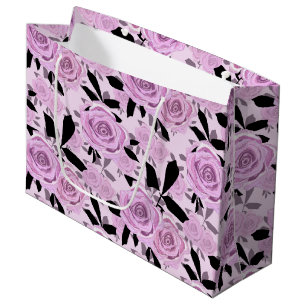 Pink roses Large Gift Bag