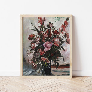 Pink Roses   Lovis Corinth Poster