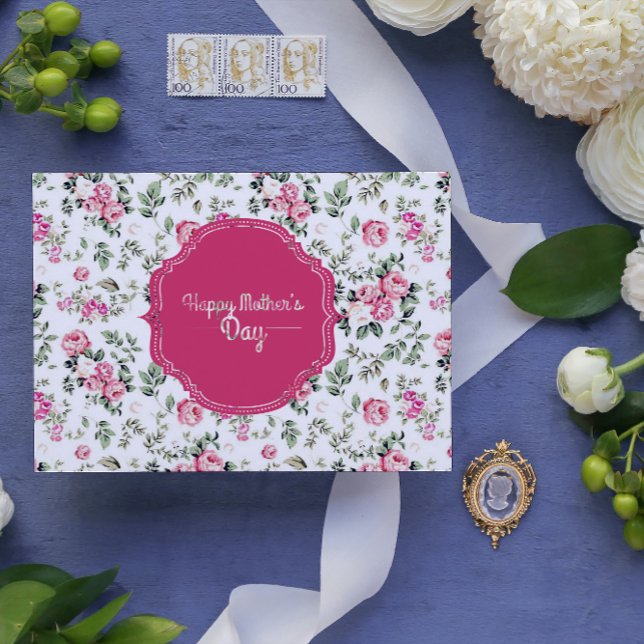 Pink Roses Mother’s Day Card (Creator Uploaded)