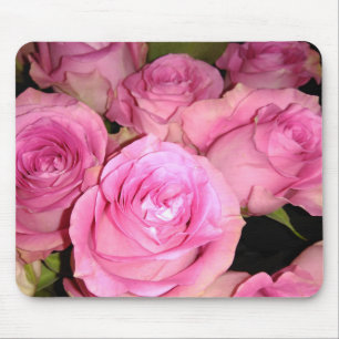 Pink Roses Mouse Pad