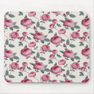 Pink Roses Mouse Pad