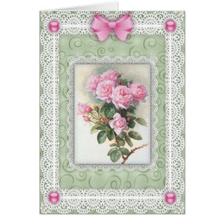 Pink Roses 'n Lace