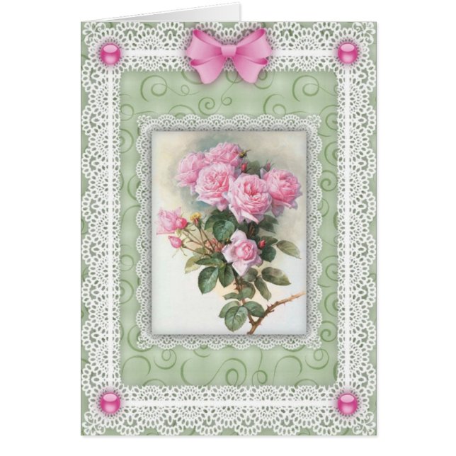 Pink Roses 'n Lace (Front)