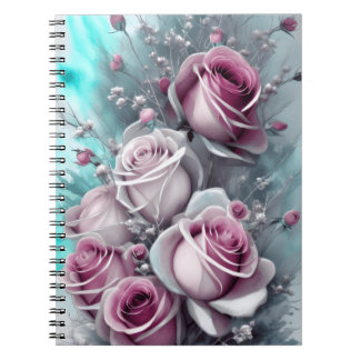 Pink Roses Notebook
