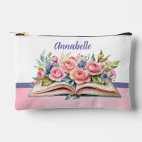 Pink Roses on Book Small Accessory