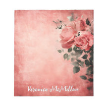 Pink Roses on the Pink Background 